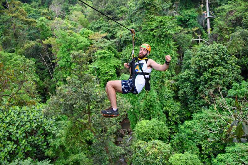 Aventure en tyrolienne du Faucon Argent