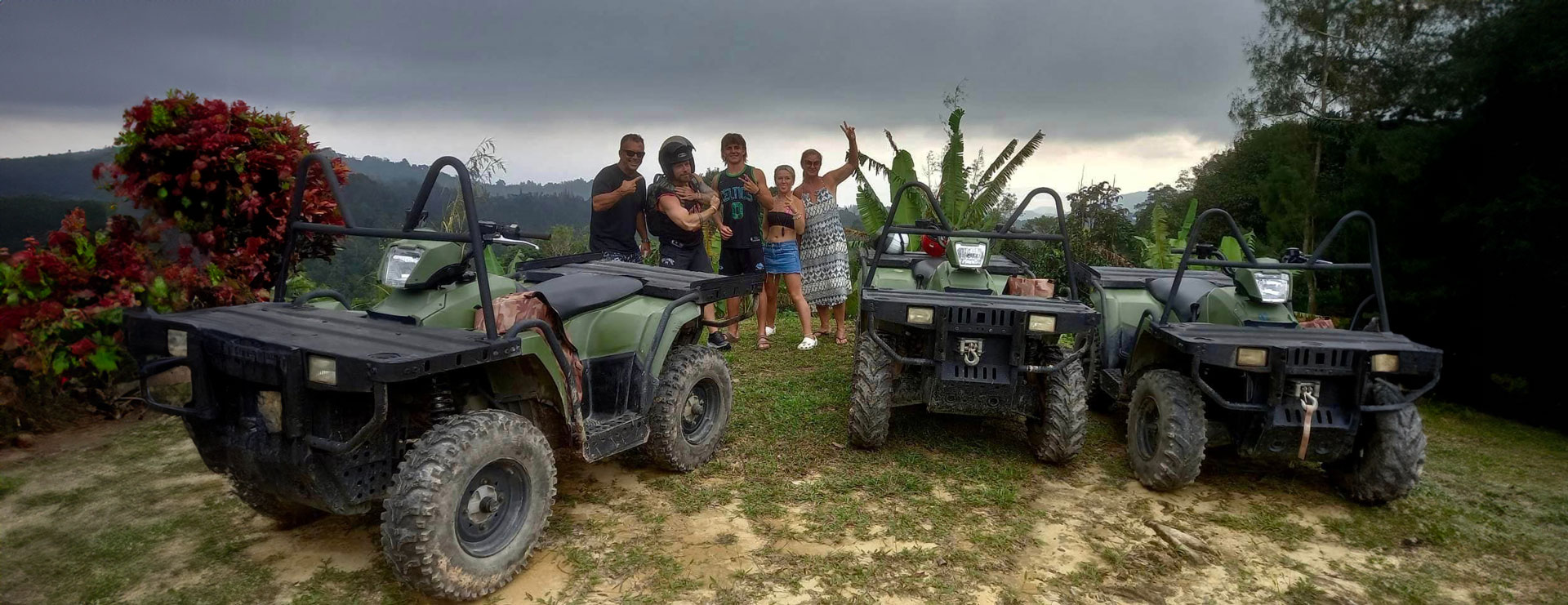 ATV mountain safari with Magic Garden visit by american military ...